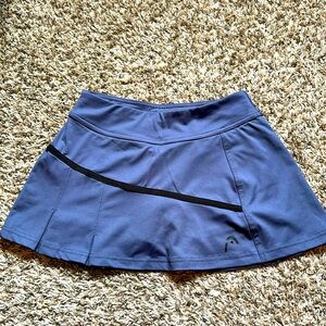 Head brand athletic skort with pleats - XS